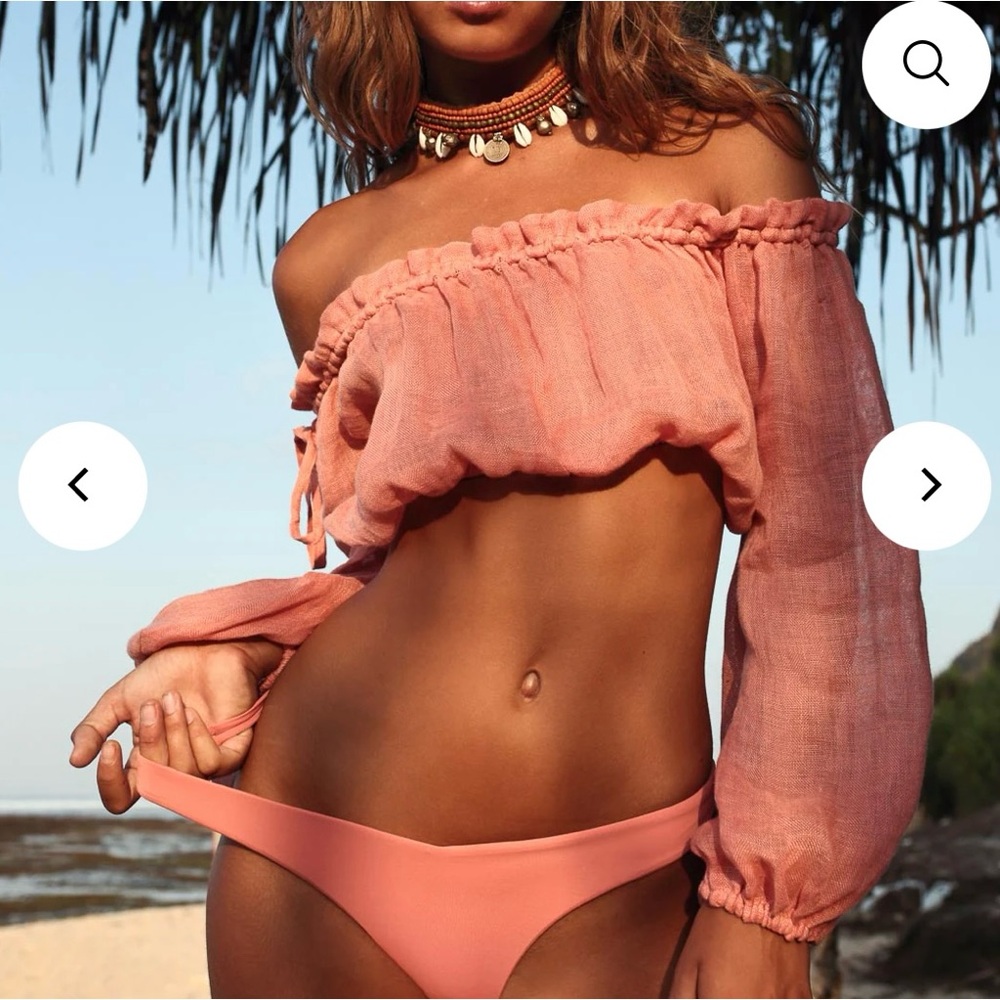 Andi Bagus Gaia Top in Dark Apricot